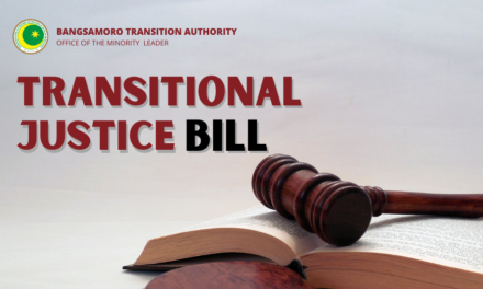 MP Alamia: Transitional Justice bill key to healing and reconciliation in the Bangsamoro