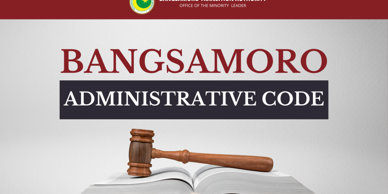 Bangsamoro Administrative Code