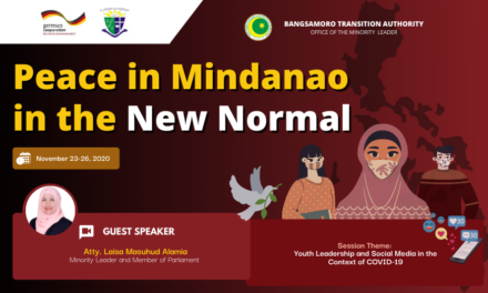 MPSC: Peace in Mindanao in the New Normal