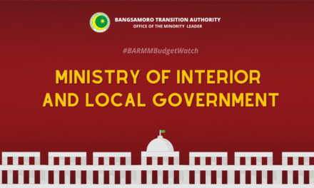 #BARMMBudgetWatch: Ministry of Interior and Local Government