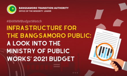 Infrastructure for the Bangsamoro Public: A Look into the Ministry of Public Works’ 2021 Budget