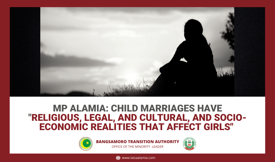 MP Alamia: Child marriages have “religious, legal, and cultural, and socio-economic realities that affect girls”