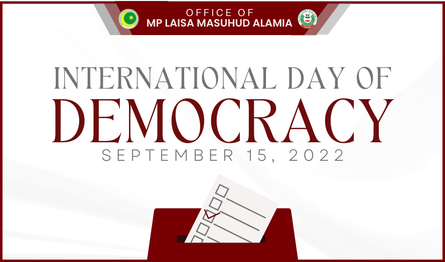 2022 International Day of Democracy