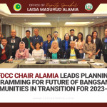 TFDCC Chair Alamia leads planning, programming for future of Bangsamoro communities in transition